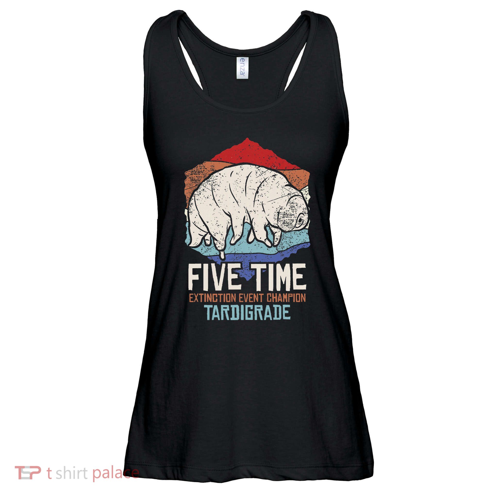 Tardigrade Water Bear Extinction Event Champion Print Ladies Essential Flowy Tank