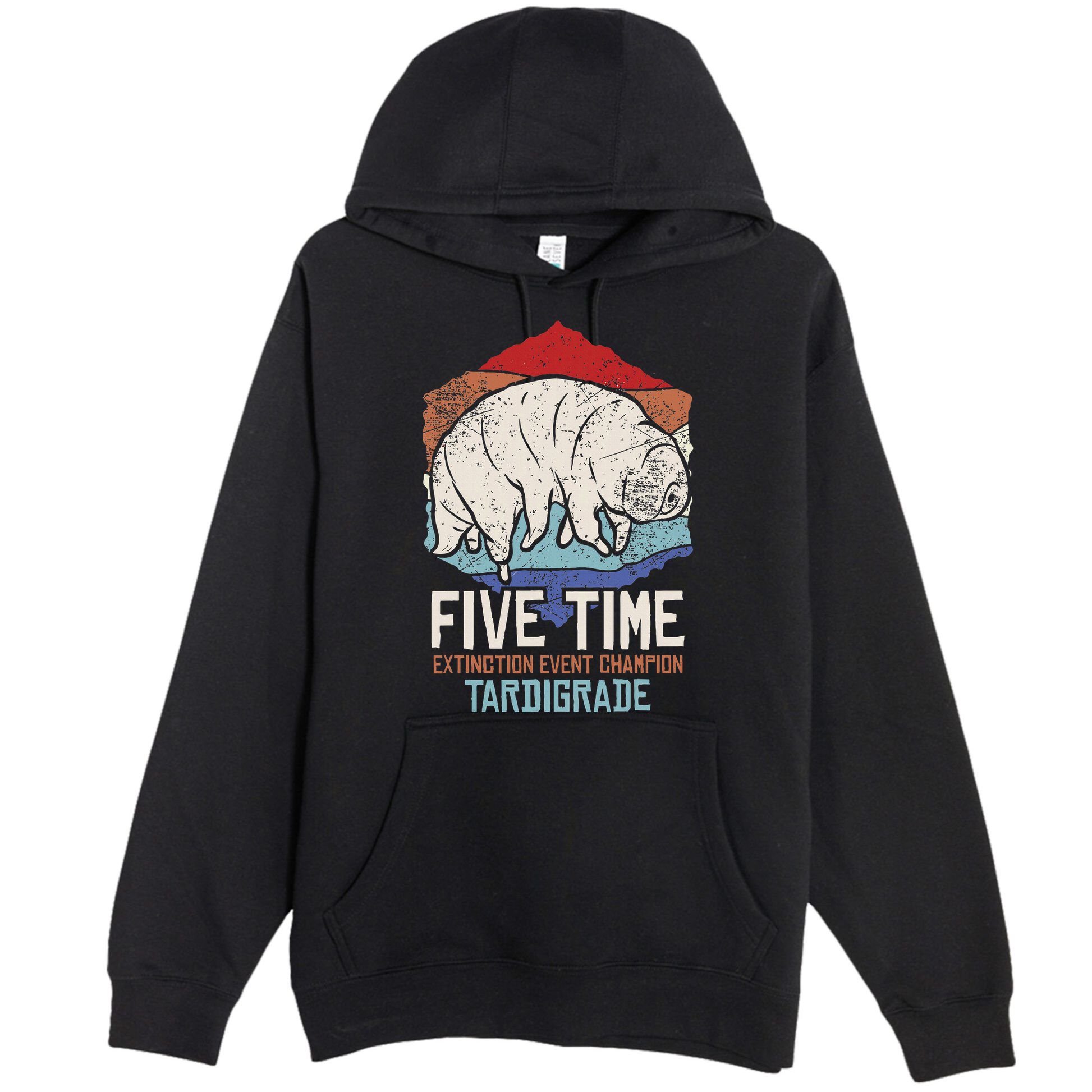 Tardigrade Water Bear Extinction Event Champion Print Premium Pullover Hoodie