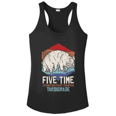 Tardigrade Water Bear Extinction Event Champion Print Ladies PosiCharge Competitor Racerback Tank
