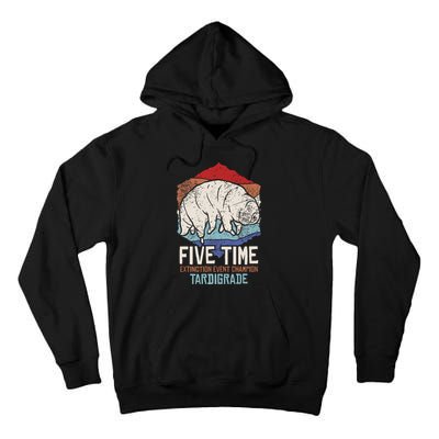 Tardigrade Water Bear Extinction Event Champion Print Tall Hoodie