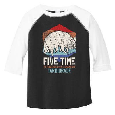 Tardigrade Water Bear Extinction Event Champion Print Toddler Fine Jersey T-Shirt