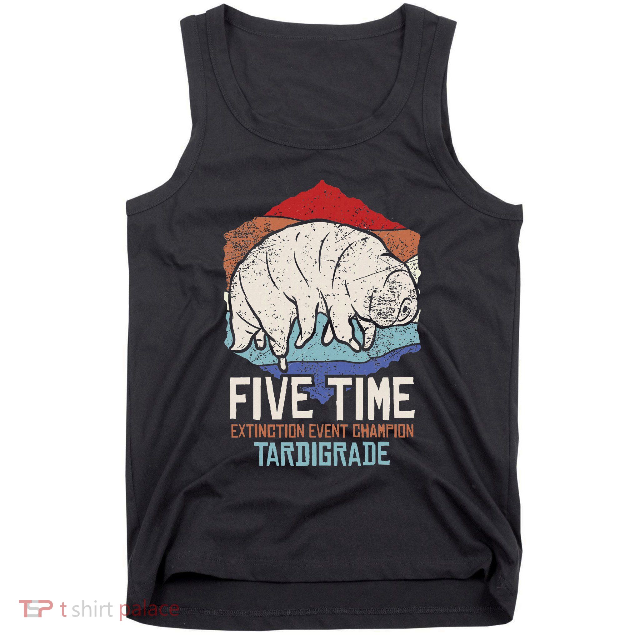 Tardigrade Water Bear Extinction Event Champion Print Tank Top