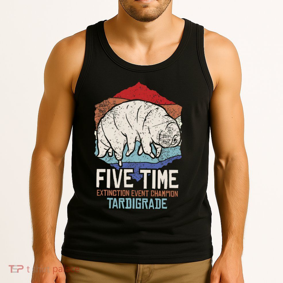 Tardigrade Water Bear Extinction Event Champion Print Tank Top