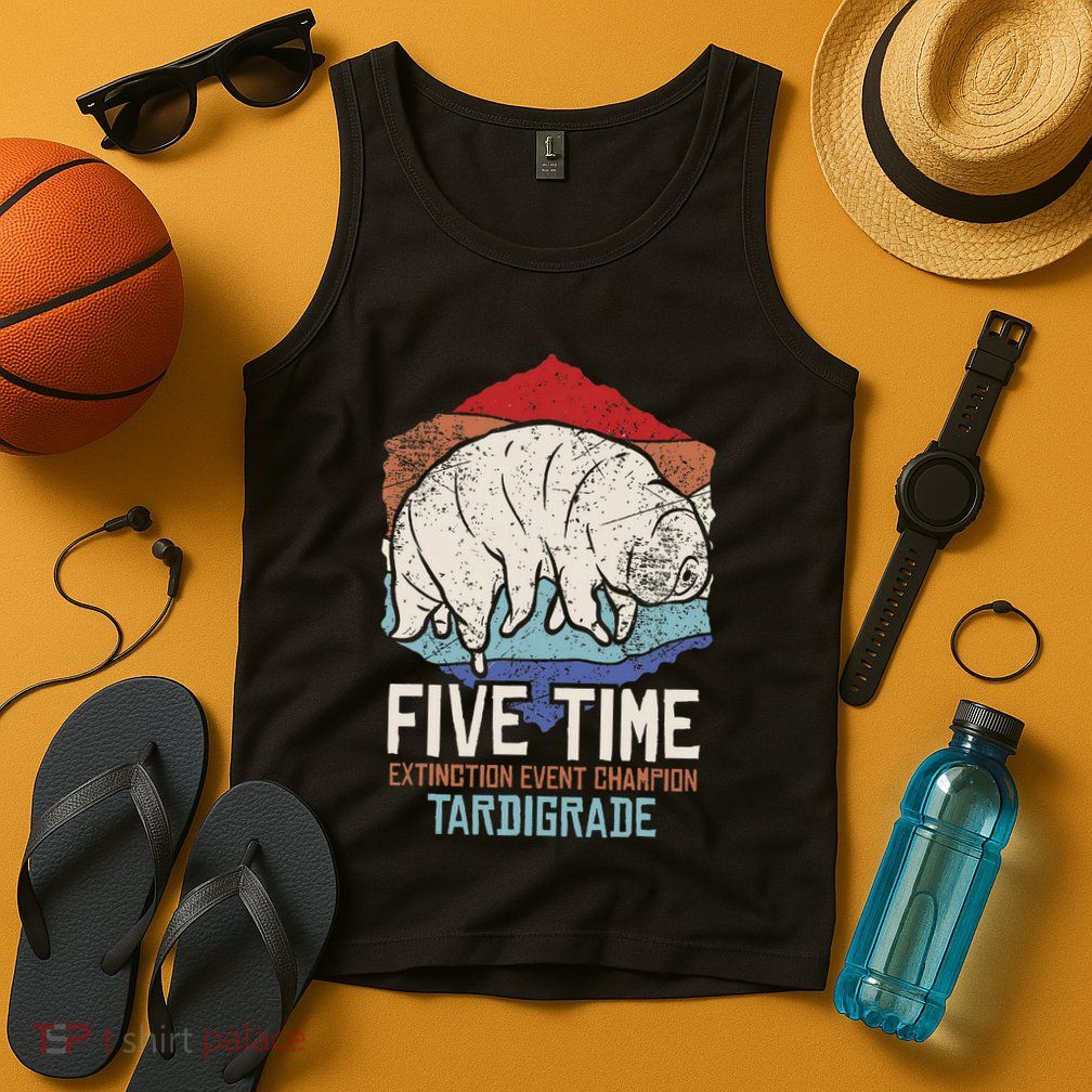 Tardigrade Water Bear Extinction Event Champion Print Tank Top