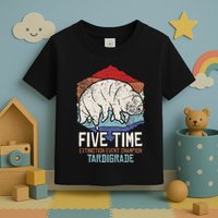 Tardigrade Water Bear Extinction Event Champion Print Toddler T-Shirt