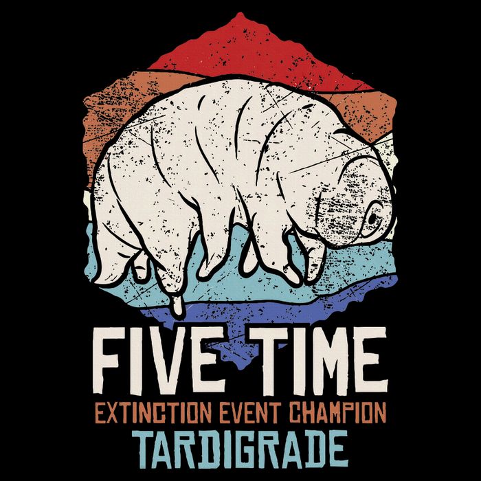 Tardigrade Water Bear Extinction Event Champion Print Toddler T-Shirt