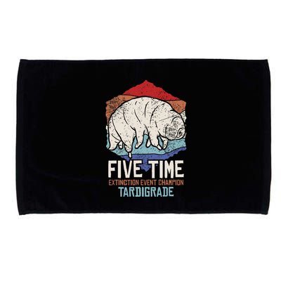Tardigrade Water Bear Extinction Event Champion Print Microfiber Hand Towel