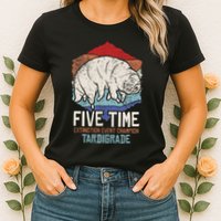 Tardigrade Water Bear Extinction Event Champion Print Womens T-Shirt