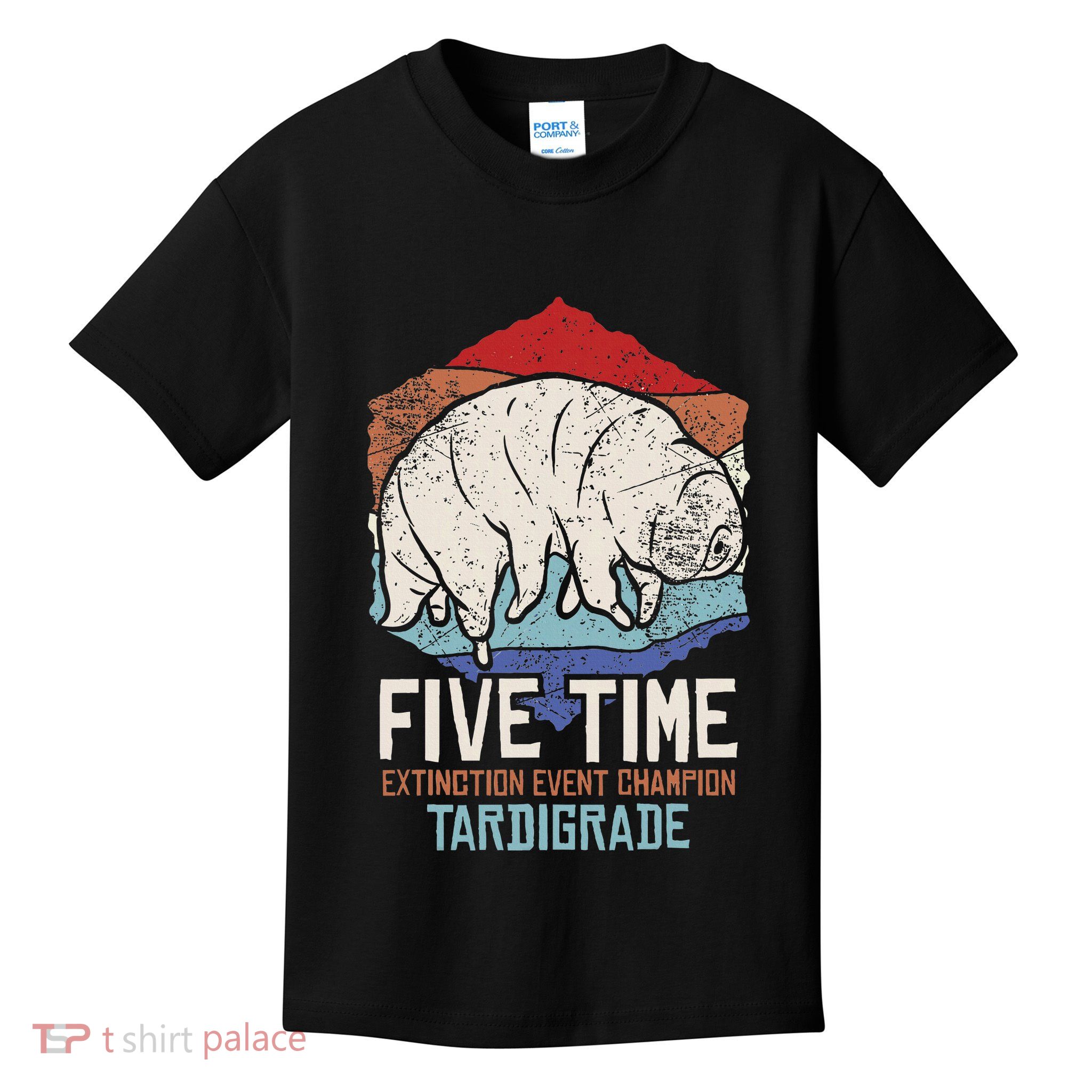 Tardigrade Water Bear Extinction Event Champion Print Kids T-Shirt