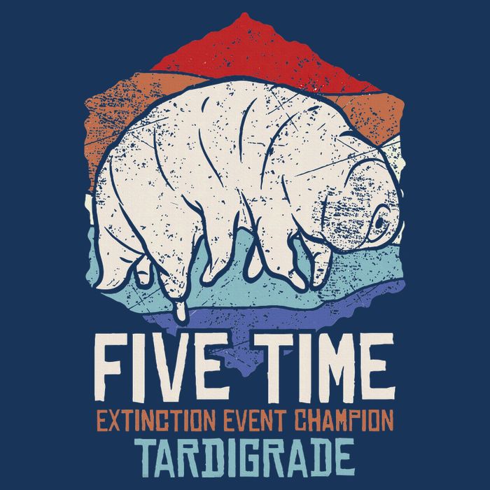 Tardigrade Water Bear Extinction Event Champion Print Infant Baby Jersey Bodysuit