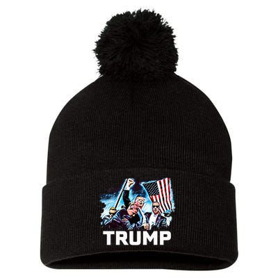 Trump Will Be Legend Pom Pom 12in Knit Beanie