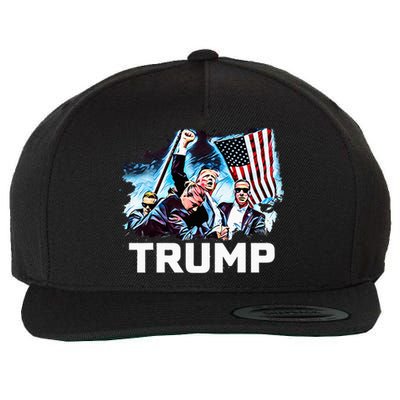 Trump Will Be Legend Wool Snapback Cap