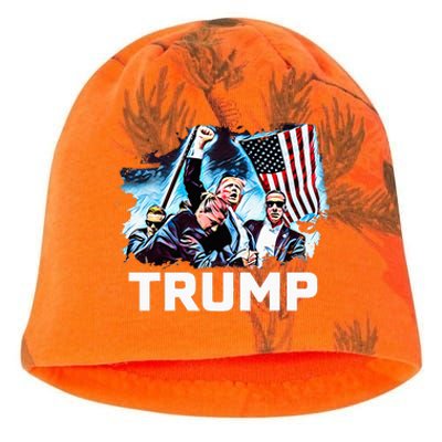 Trump Will Be Legend Kati - Camo Knit Beanie