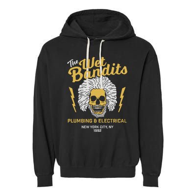 The Wet Bandits Funny Movie Garment-Dyed Fleece Hoodie