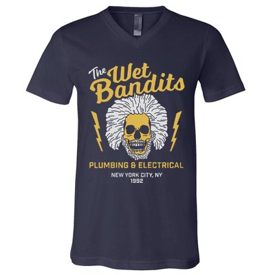 The Wet Bandits Funny Movie V-Neck T-Shirt
