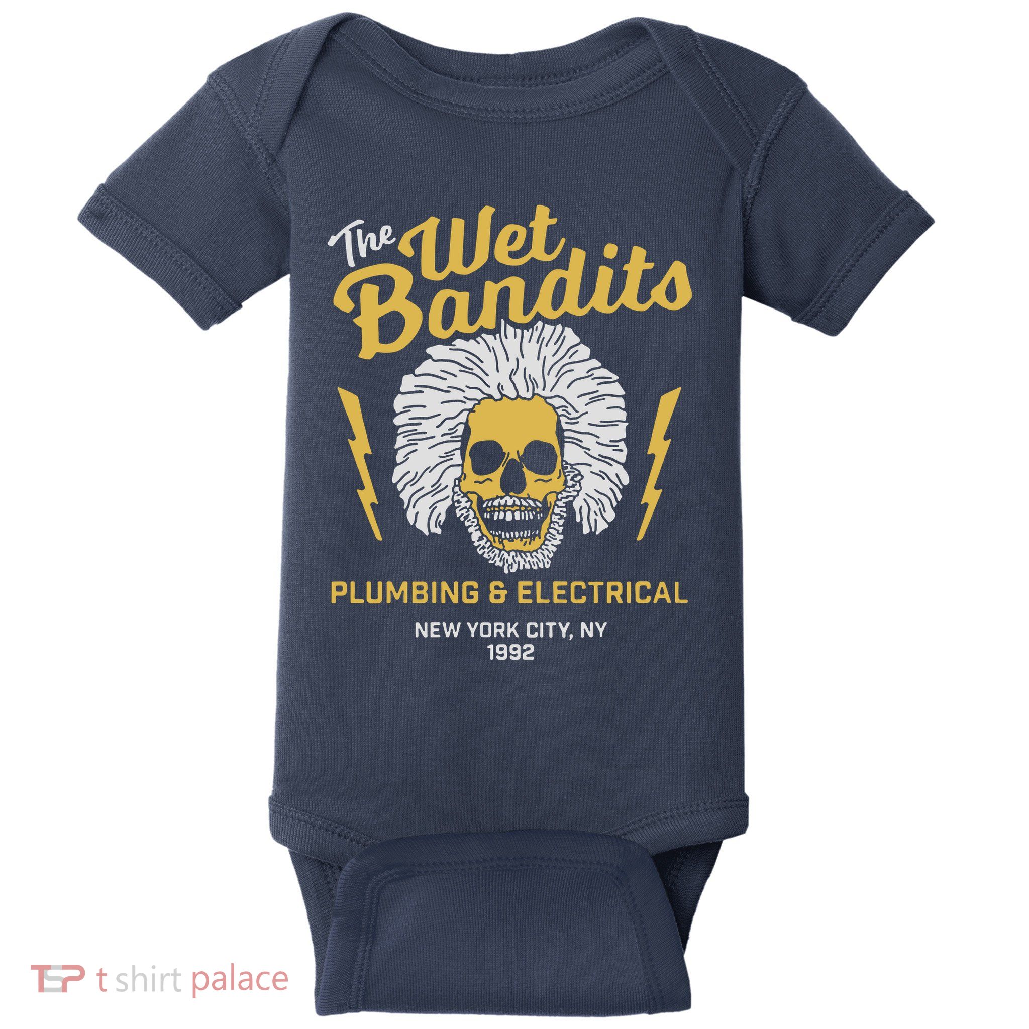 The Wet Bandits Funny Movie Baby Bodysuit