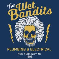 The Wet Bandits Funny Movie Golf Towel
