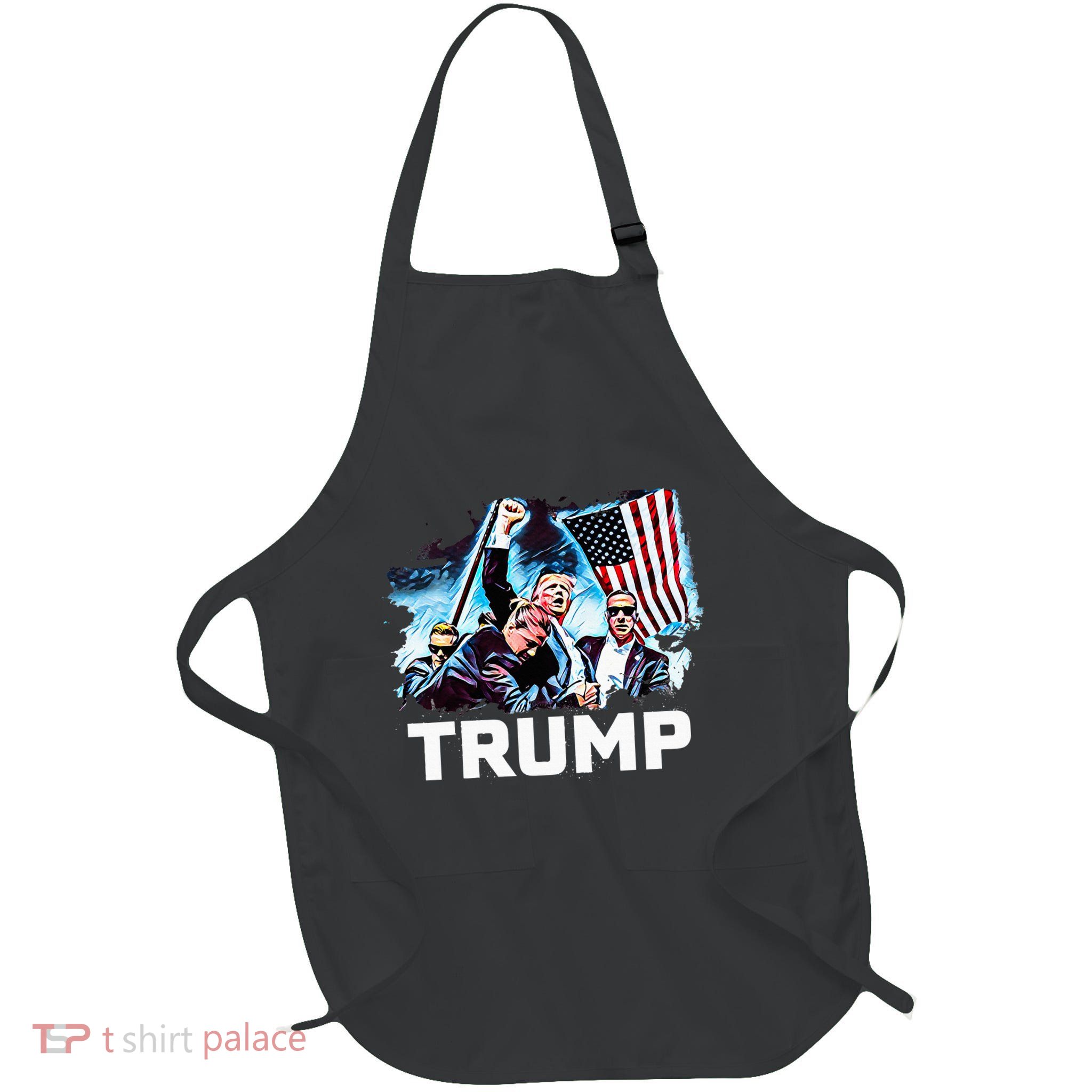Trump Will Be Legend Full-Length Apron With Pockets