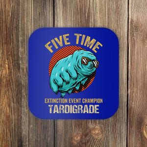 Tardigrade Water Bear Extinction Event Champion Microbiology Coaster