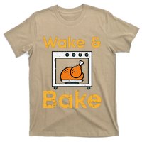 Thanksgiving Wake Bake Turkey Day Fall Chef Mom T-Shirt