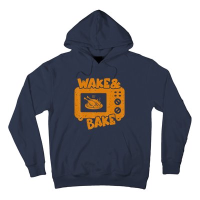 Turkey Wake Bake Feast Meal Dinner Thanksgiving Chef Hoodie