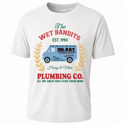 The Wet Bandits Est 1990 Plumbing Co Home Alone Christmas Xmas Holiday Performance Shirt