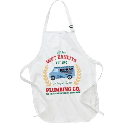 The Wet Bandits Est 1990 Plumbing Co Home Alone Christmas Xmas Holiday Apron