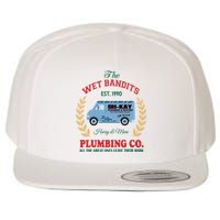 The Wet Bandits Est 1990 Plumbing Co Home Alone Christmas Xmas Holiday Wool Snapback Cap
