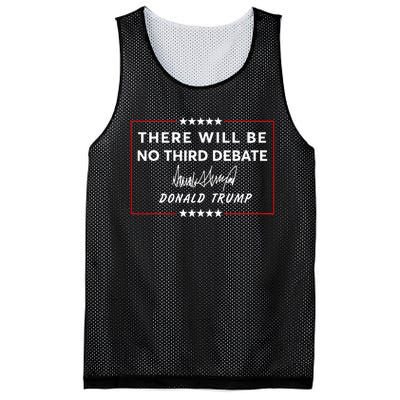 There Will Be No Third Debate Donald Trump Signature Mesh Reversible Basketball Jersey Tank