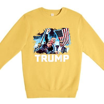 Trump Will Be Legend Trump 2024 Legendary Premium Crewneck Sweatshirt