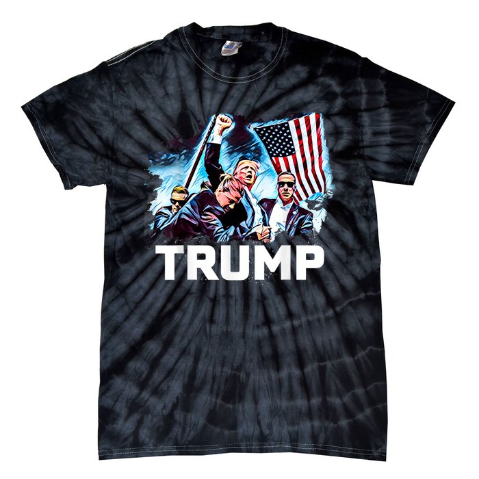 Trump Will Be Legend Trump 2024 Legendary Tie-Dye T-Shirt