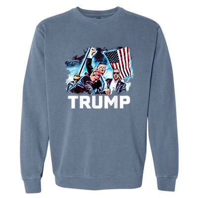 Trump Will Be Legend Trump 2024 Legendary Garment-Dyed Sweatshirt