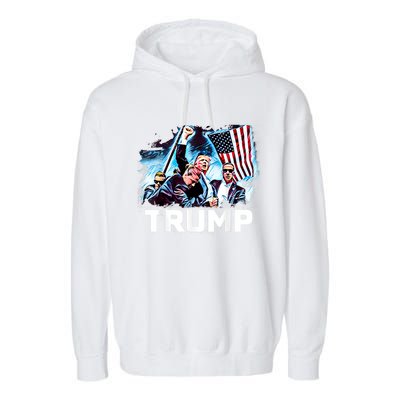 Trump Will Be Legend Trump 2024 Legendary Garment-Dyed Fleece Hoodie