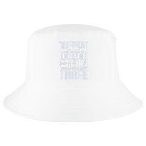 Triathlon Why Be Bad At One Sport - Triathlete Sports Lover Cool Comfort Performance Bucket Hat