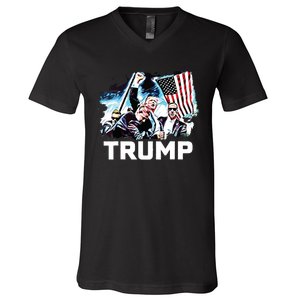 Trump Will Be Legend V-Neck T-Shirt