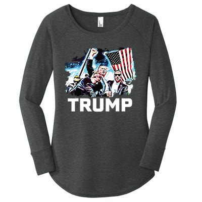 Trump Will Be Legend Women's Perfect Tri Tunic Long Sleeve Shirt