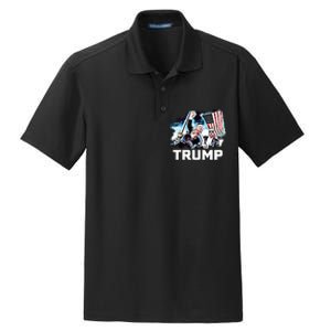 Trump Will Be Legend Dry Zone Grid Polo