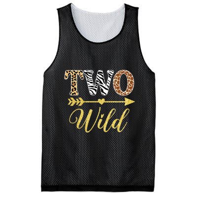 Two Wild Birthday Outfit Zoo Themed 2nd Birthday Mesh Reversible Basketball Jersey Tank