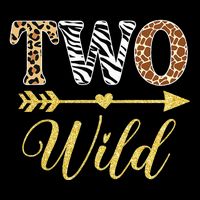 Two Wild Birthday Outfit Zoo Themed 2nd Birthday Zip Tote Bag