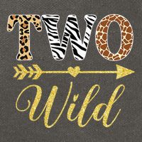 Two Wild Birthday Outfit Zoo Themed 2nd Birthday Cotton Canvas Backpack