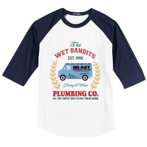 The Wet Bandits Est 1990 Christmas Holiday Home Alone Baseball Sleeve Shirt