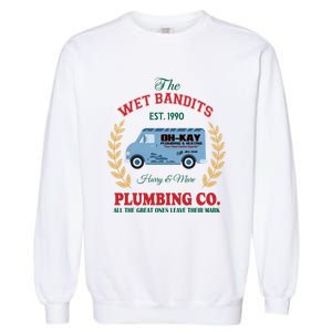 The Wet Bandits Est 1990 Christmas Holiday Home Alone Garment-Dyed Sweatshirt