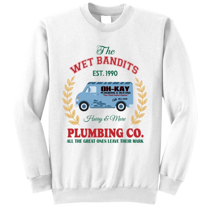 The Wet Bandits Est 1990 Christmas Holiday Home Alone Sweatshirt