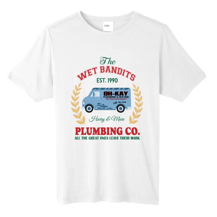 The Wet Bandits Est 1990 Christmas Holiday Home Alone Tall Fusion ChromaSoft Performance T-Shirt