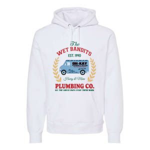 The Wet Bandits Est 1990 Christmas Holiday Home Alone Premium Hoodie