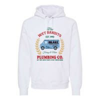 The Wet Bandits Est 1990 Christmas Holiday Home Alone Premium Hoodie