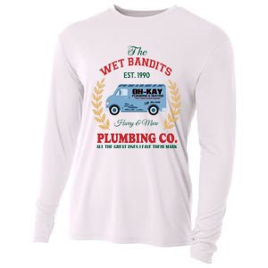 The Wet Bandits Est 1990 Christmas Holiday Home Alone Cooling Performance Long Sleeve Crew