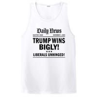 Trump Wins Bigly Headline Trump Wins 2024 Trump Victory PosiCharge Competitor Tank