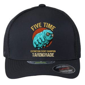 Tardigrade Water Bear Extinction Event Champion Microbiology Flexfit Unipanel Trucker Cap