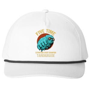 Tardigrade Water Bear Extinction Event Champion Microbiology Snapback Five-Panel Rope Hat